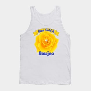 Blue Gold & Boujee Tank Top